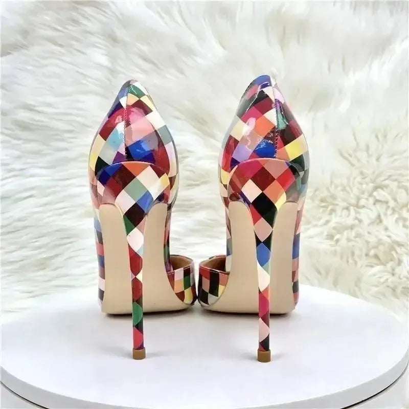 Pixel High Heels Stiletto Shoes