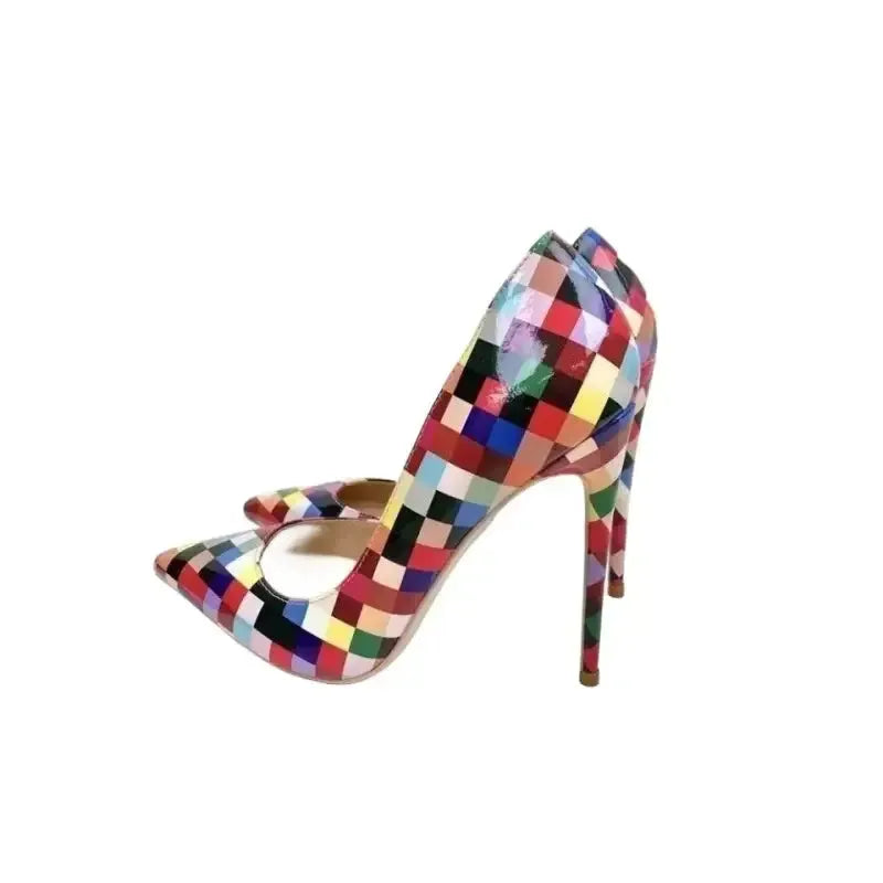 Pixel High Heels Stiletto Shoes