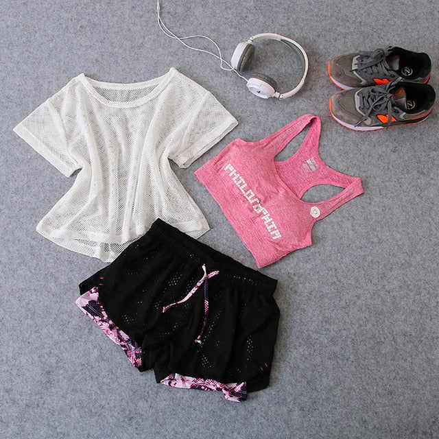 Newest Yoga Set Women Sports Bra Sexy  Gym  Clothes