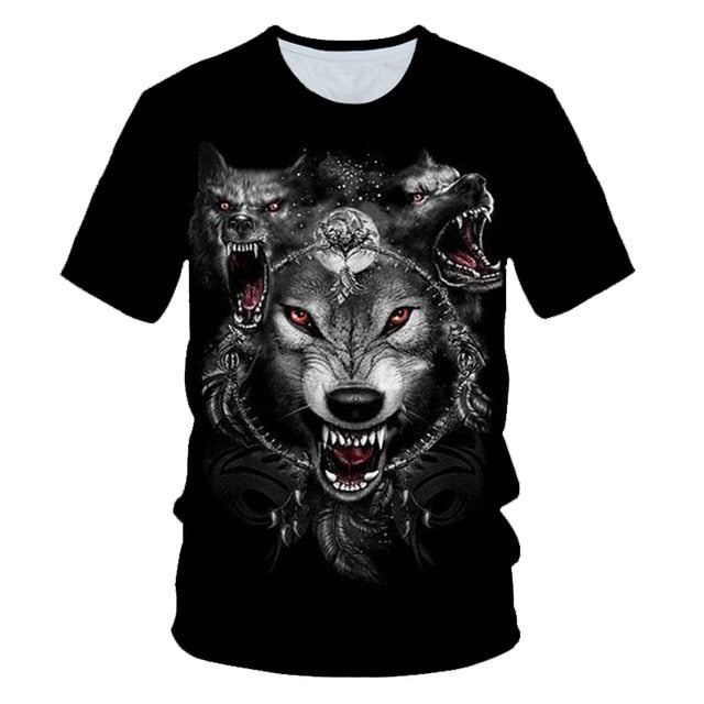 Wolf T shirt Women Snow Clothing Jungle Tshirt Tops Clothes 3d T-shirt Womens Hip hop Sexy Top Tee Female