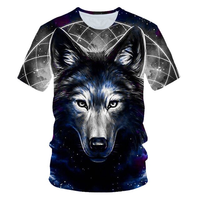 Wolf T shirt Women Snow Clothing Jungle Tshirt Tops Clothes 3d T-shirt Womens Hip hop Sexy Top Tee Female