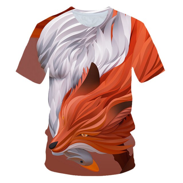 Wolf T shirt Women Snow Clothing Jungle Tshirt Tops Clothes 3d T-shirt Womens Hip hop Sexy Top Tee Female