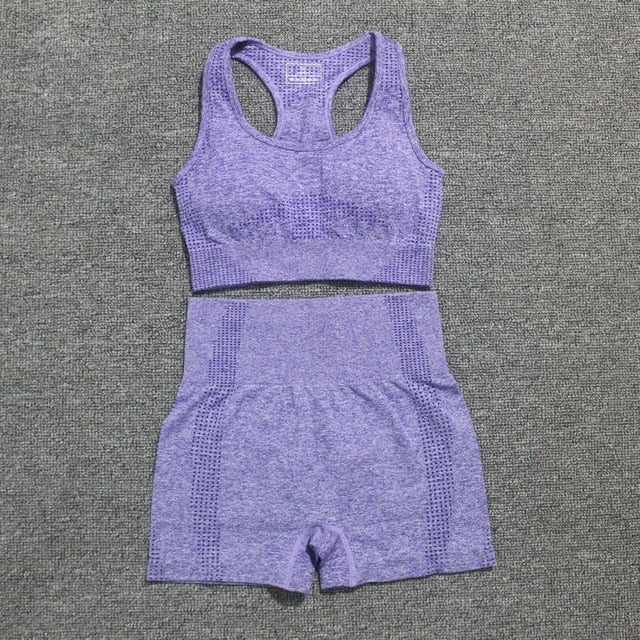 vital seamless yoga set gym set women workout clothes for women active wear sport suit