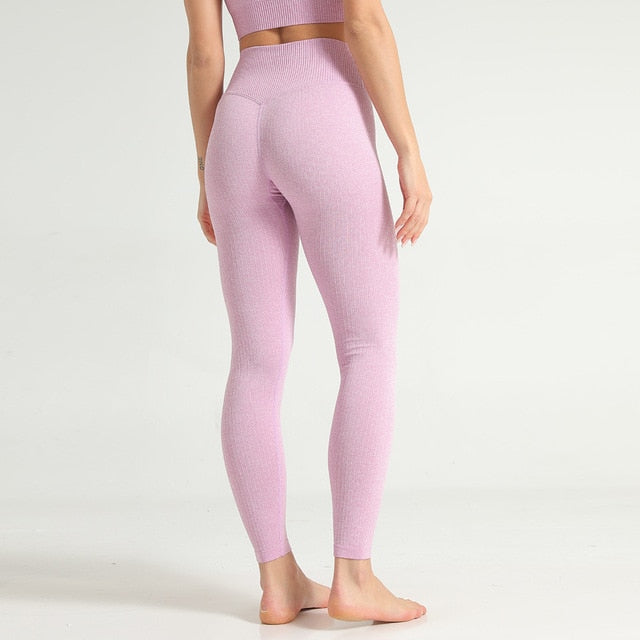 2 Piece Yoga Set Sports Bra and Leggings Jogging Women Gym Set Clothes Seamless Workout Sports Tights Women Fitness Sports Suit