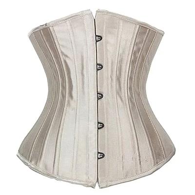 28 Sprial Steel Boned Black Shapewear Waist Cincher Slim Control Body Shaper Cincher Underbust Corset Sexy Women Plus Size S-6XL