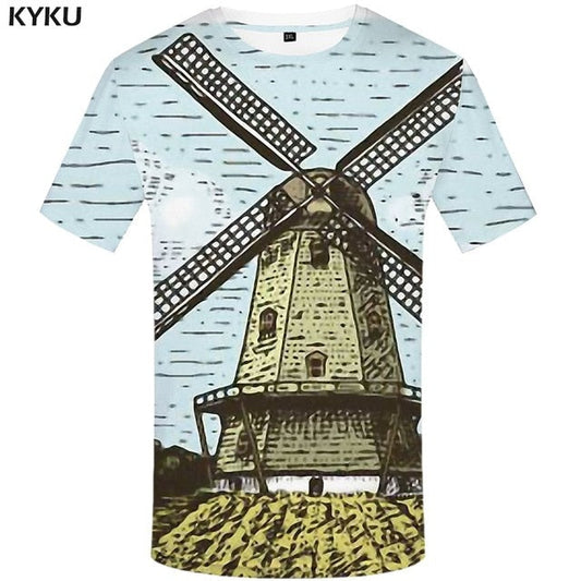 Maple Leaf T shirt Men Fireworks Tshirts Casual Canada Anime Clothes Black T-shirts 3d Psychedelic Shirt Print