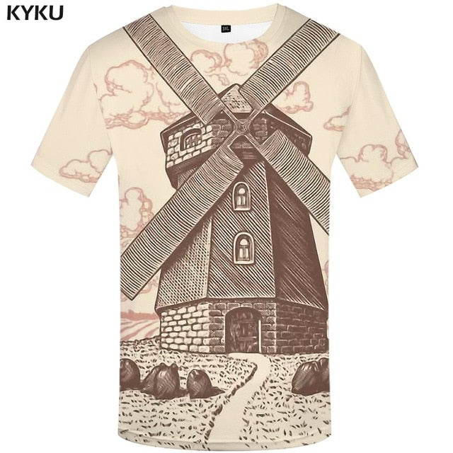 Maple Leaf T shirt Men Fireworks Tshirts Casual Canada Anime Clothes Black T-shirts 3d Psychedelic Shirt Print