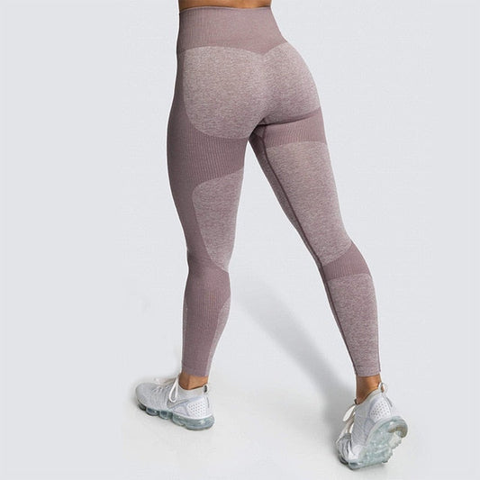 Lycra Seamless Yoga Set Women Fitness Bra Top Sportswear Woman Gym Leggings Push Up Strappy Sexy Sports Suits workout set
