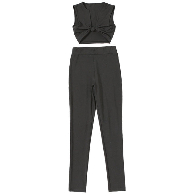 Seamless Solid Yoga Set Women Gym Clothes V Neck Bra Crop Top Legging Pants Sexy Fitness Sportswear Running Workout Tracksuit