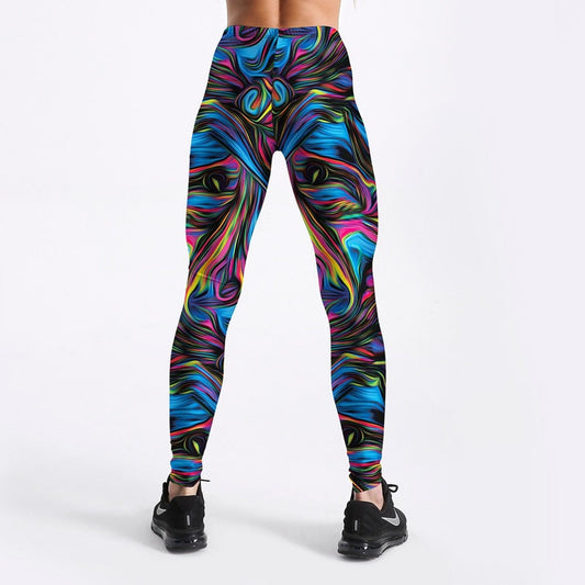 Hot Sale Leggings Women Summer Pants Cute Donuts Unicorns Printed Girl Leggings Plus Size S-XXXXL