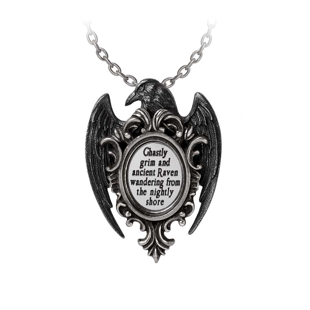 Quoth the Raven Pendant